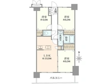 【東京都/練馬区北町】ライオンズガーデンコート練馬北町 間取り図