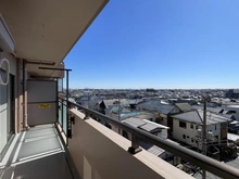 【埼玉県/ふじみ野市福岡中央】コスモ上福岡センターヒルズ バルコニー