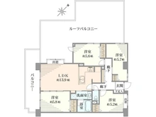 【埼玉県/志木市幸町】コスモ志木 間取り図