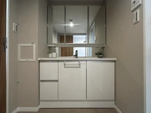 【東京都/板橋区徳丸】パラッシオ赤塚公園 洗面室：リフォーム中（2025年12月時点）