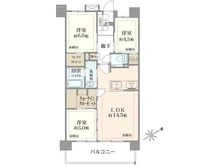 【埼玉県/朝霞市本町】イニシア朝霞本町 間取り図