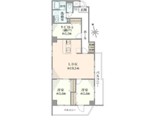 【埼玉県/新座市東北】オリンポス新座志木 間取り図