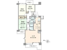 【東京都/板橋区西台】モアクレスト西台 間取り図