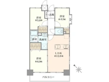 【埼玉県/朝霞市本町】ハイホーム朝霞本町 間取り図