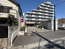 【埼玉県/朝霞市本町】クリオ朝霞壱番館 アプローチ