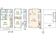 【東京都/板橋区赤塚】アリーナ赤塚 間取り図