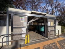 【東京都/板橋区赤塚新町】光が丘パークタウンゆりの木通り北住宅 6号棟 共用部：ゴミ置き場