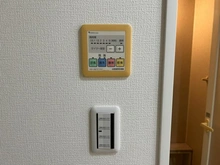 【埼玉県/志木市下宗岡】サンクレイドル志木 浴室換気乾燥暖房機操作パネル