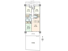 【埼玉県/志木市下宗岡】サンクレイドル志木 間取り図