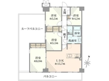 【埼玉県/ふじみ野市亀久保】エクセルふじみ野 間取り図