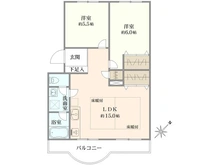 【埼玉県/志木市館】志木ニュータウン南の森壱番街 1号棟 間取り図