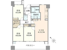 【埼玉県/朝霞市泉水】ライオンズヒルズ朝霞台 間取り図