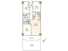 【埼玉県/富士見市鶴瀬東】コスモ鶴瀬ステーションスクエア 間取り図