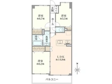 【埼玉県/朝霞市宮戸】ダイアパレス志木5 間取り図