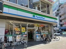 【埼玉県/和光市丸山台】グリーンプラザ和光壱番館 ファミリーマート和光南口店（現地より約165m）