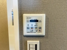 【埼玉県/和光市白子】ライオンズガーデン成増ヴィスタヒル エアリーコート 洗面室：浴室換気乾燥暖房機操作パネル