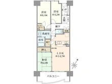 【埼玉県/富士見市ふじみ野東】シティヴェールふじみ野二番館 間取り図