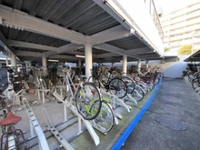 【埼玉県/朝霞市栄町】レクセルヒルズ朝霞 駐輪場