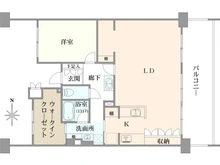 【埼玉県/朝霞市栄町】レクセルヒルズ朝霞 間取り図