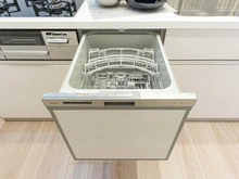 【東京都/練馬区北町】ライオンズガーデンコート練馬北町 キッチン：ビルトイン食洗機付き