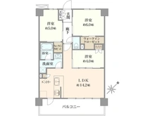 【埼玉県/和光市白子】サンクレイドル成増 間取り図
