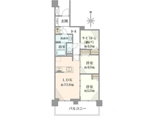 【東京都/板橋区若木】パーク・エステート上板橋 間取り図