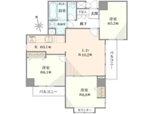 【埼玉県/和光市白子】サーパス和光 間取り図
