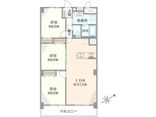 【埼玉県/朝霞市根岸台】朝霞ハイデンス 間取り図