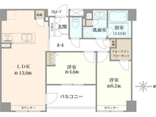 【埼玉県/志木市幸町】パークホームズ志木ステーションレジデンス 間取り図