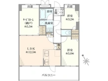 【埼玉県/朝霞市本町】ライオンズマンション朝霞本町第二 間取り図