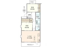 【東京都/練馬区光が丘】光が丘パークタウンゆりの木通り南 4号棟 間取り図