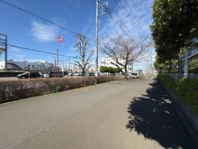 【埼玉県/川越市中原町】川越パークファミリア 前面道路
