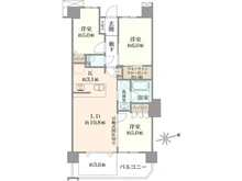 【埼玉県/朝霞市根岸台】ヴェレーナシティ朝霞 間取り図