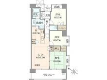 【埼玉県/富士見市ふじみ野東】アステールふじみ野イーステーション 間取り図