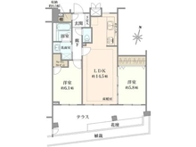 【東京都/練馬区錦】ヒルズ城北中央公園 間取り図