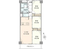 【埼玉県/志木市本町】藤和志木コープ 間取り図
