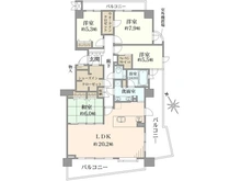 【埼玉県/富士見市ふじみ野西】アイムふじみ野 西三番館 間取り図