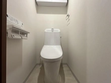 【東京都/板橋区中台】ハイネス上板橋 トイレ：洗浄機能付きトイレを採用しております