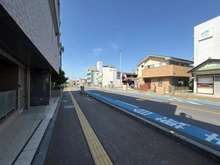 【埼玉県/志木市本町】アルビオンシティ志木 前面道路