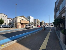 【埼玉県/志木市本町】アルビオンシティ志木 前面道路