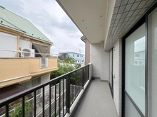 【埼玉県/和光市下新倉】クリオ西高島平壱番館 バルコニー：（北東側）