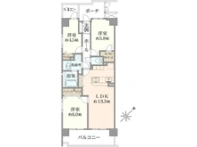 【埼玉県/朝霞市東弁財】コスモ朝霞台駅前 間取り図
