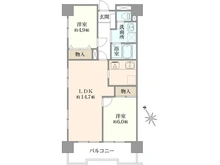 【東京都/板橋区成増】成増ローヤルコーポ 間取り図