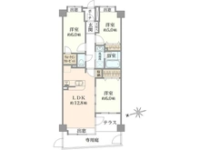 【東京都/練馬区旭町】レクセルマンション成増第3 間取り図