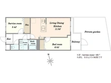 【東京都/練馬区北町】ライオンズマンション平和台第2 間取り図