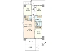 【東京都/練馬区北町】イニシア練馬北町 間取り図