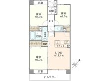 【埼玉県/朝霞市泉水】シティ・光陽朝霞泉水 間取り図