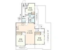 【東京都/板橋区若木】キャニオンマンション若木町 間取り図
