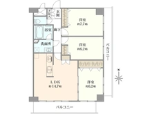 【埼玉県/朝霞市岡】レクセル朝霞 間取り図