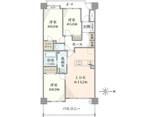 【埼玉県/朝霞市三原】コスモステージ志木 間取り図